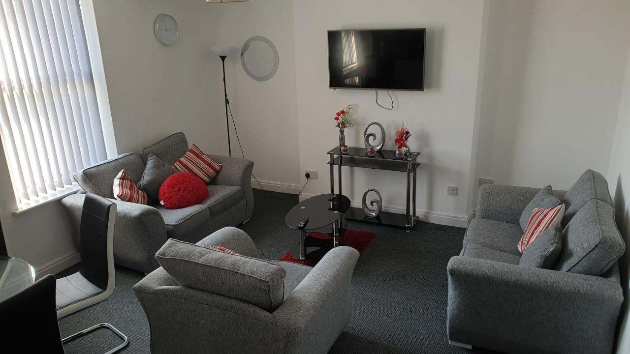 Coast Accommodation Station Road Apartments Blackpool Zimmer foto