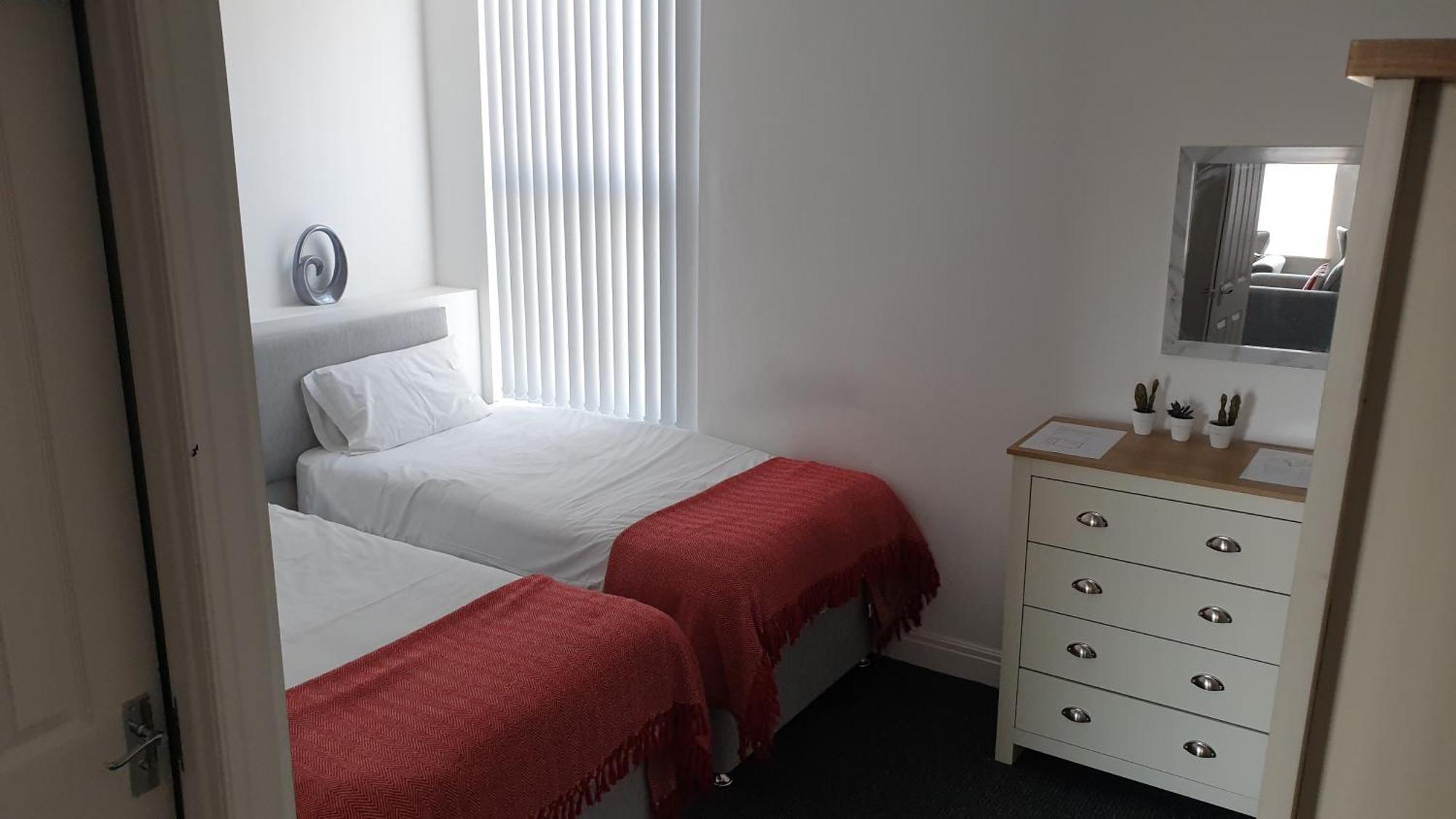 Coast Accommodation Station Road Apartments Blackpool Zimmer foto