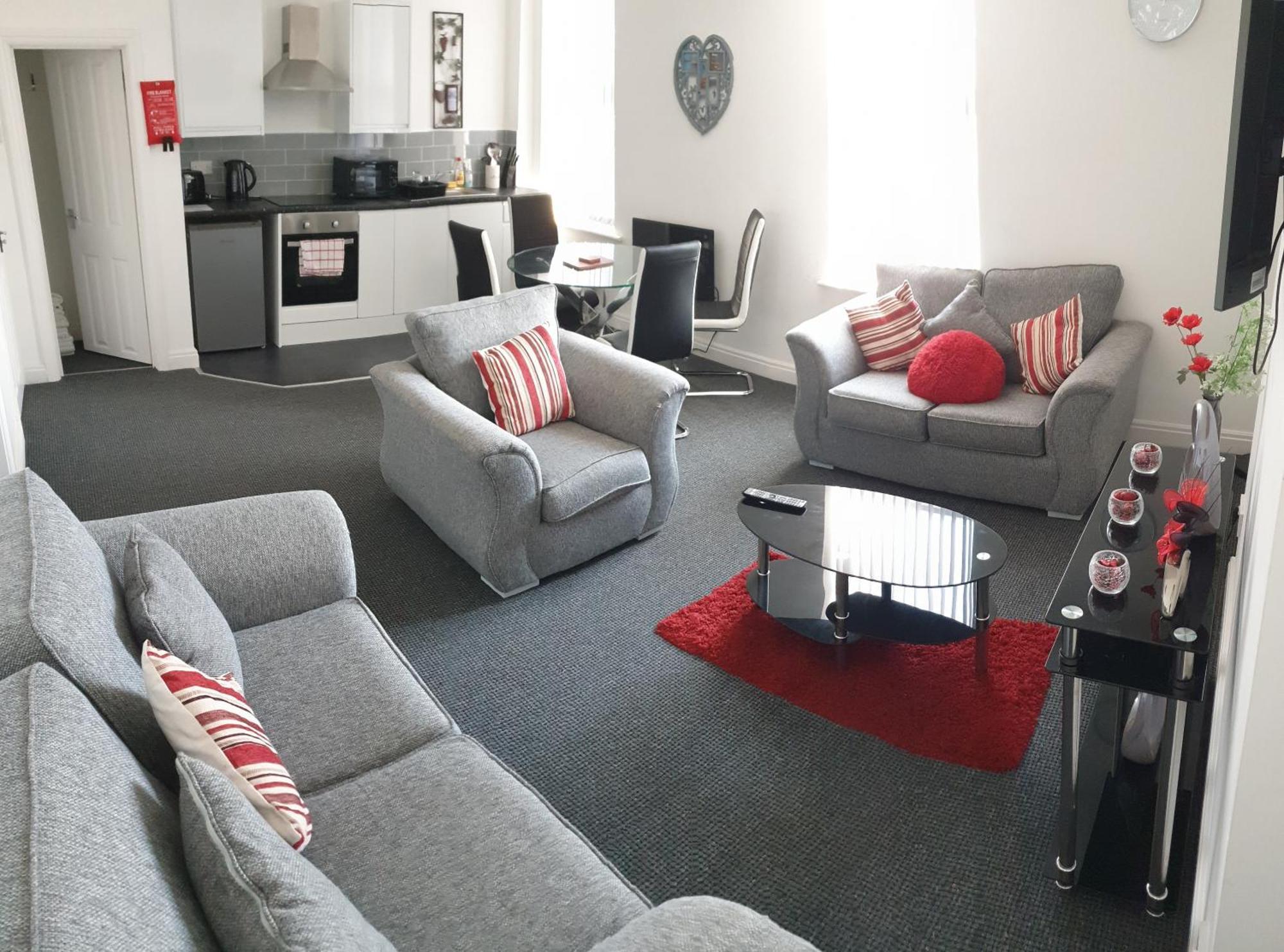 Coast Accommodation Station Road Apartments Blackpool Zimmer foto