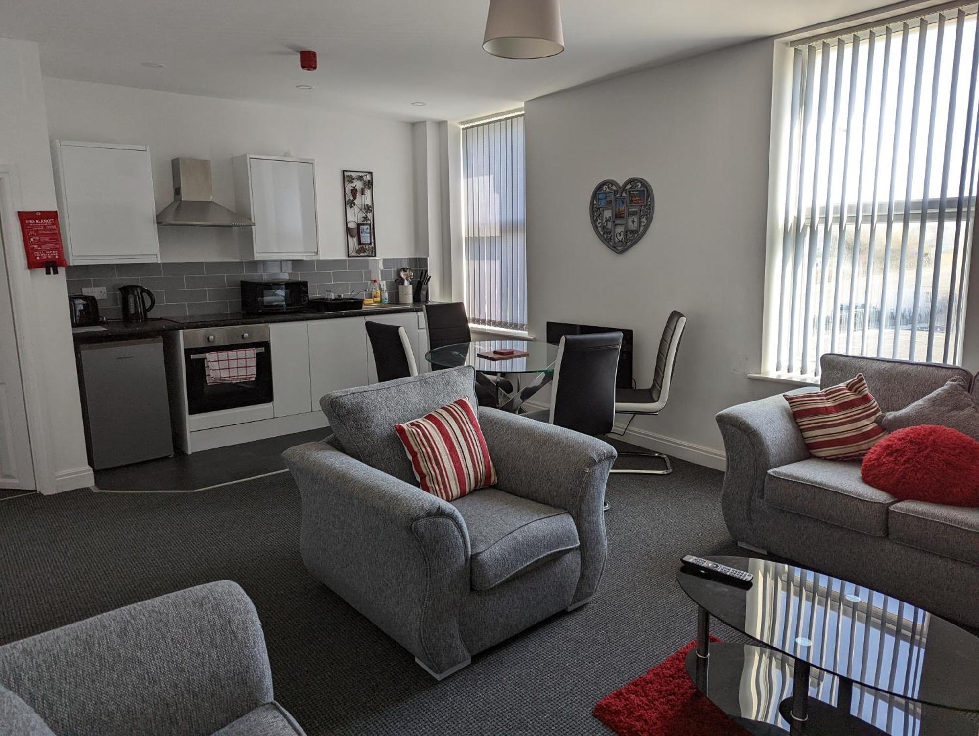 Coast Accommodation Station Road Apartments Blackpool Zimmer foto